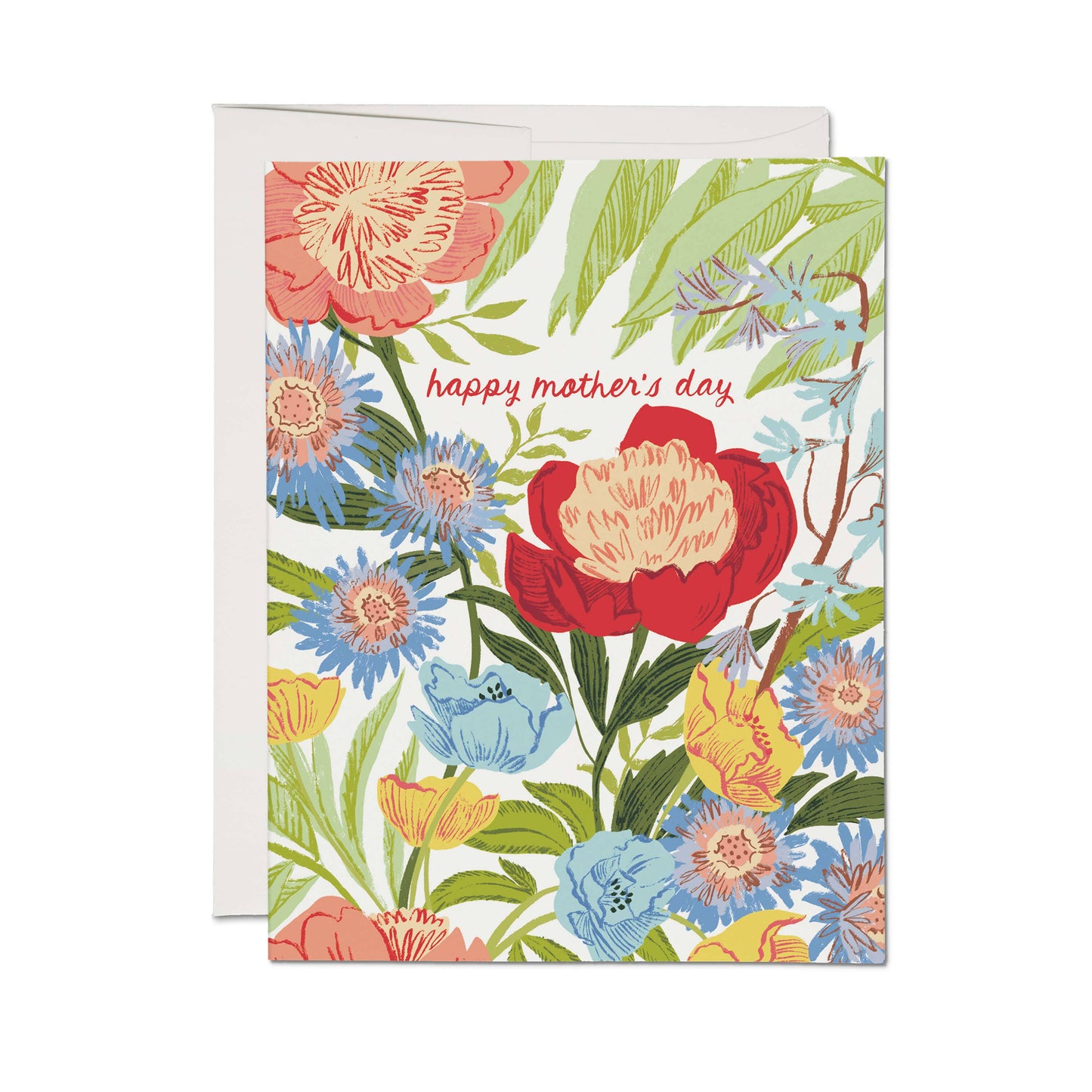 Petals of Joy greeting card: Single