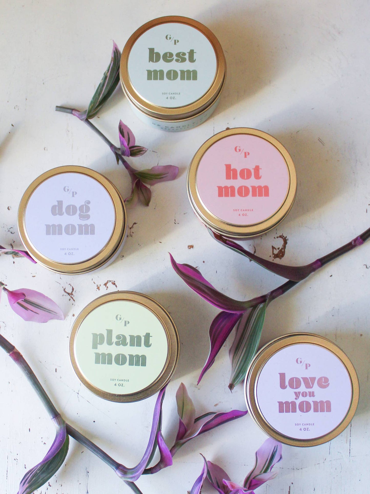 Dog Mom Just Because 4 oz. Candle Tin