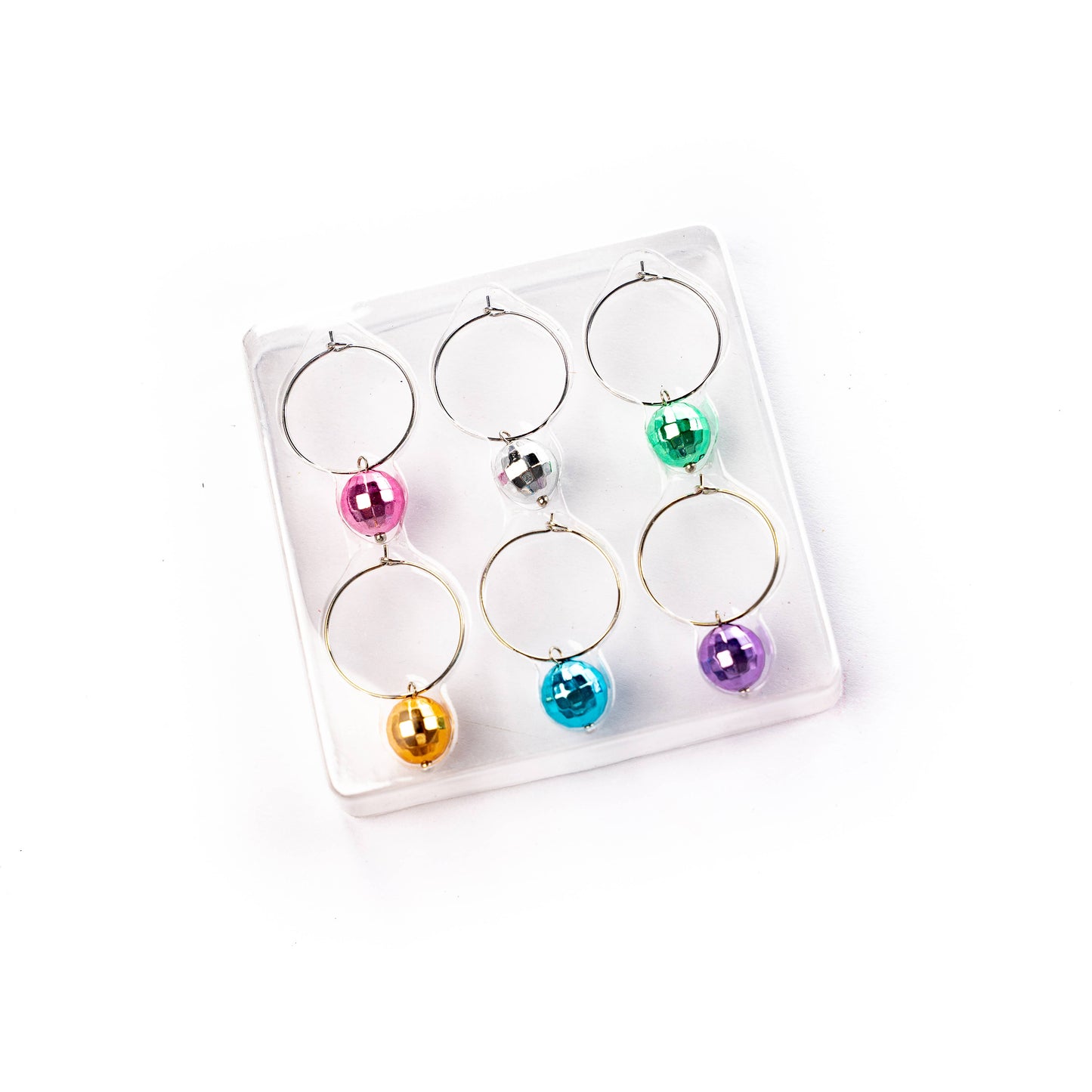 Disco Drink Charms-6 Pack