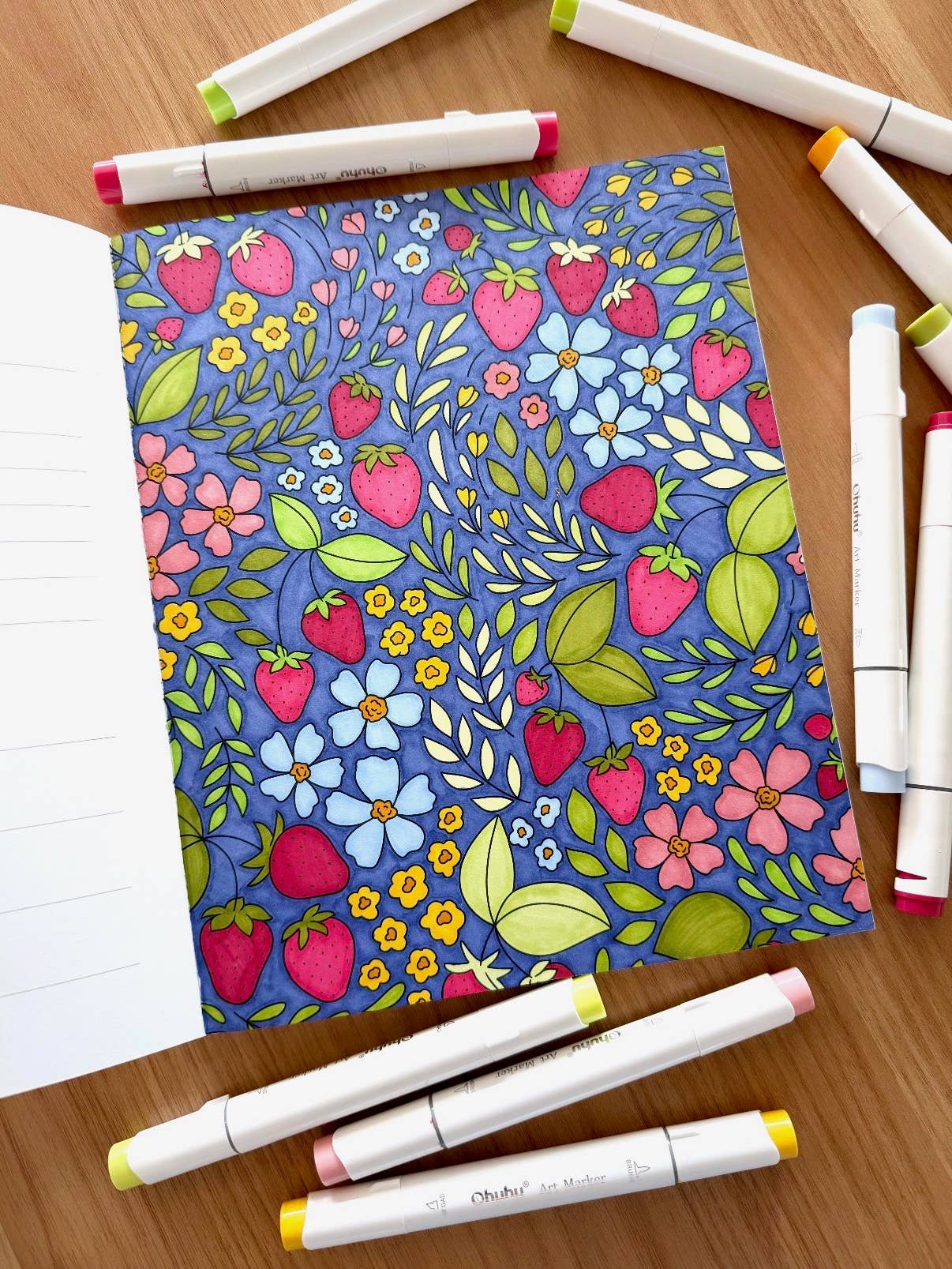 Farmers Market Coloring Book PREORDER MID MARCH