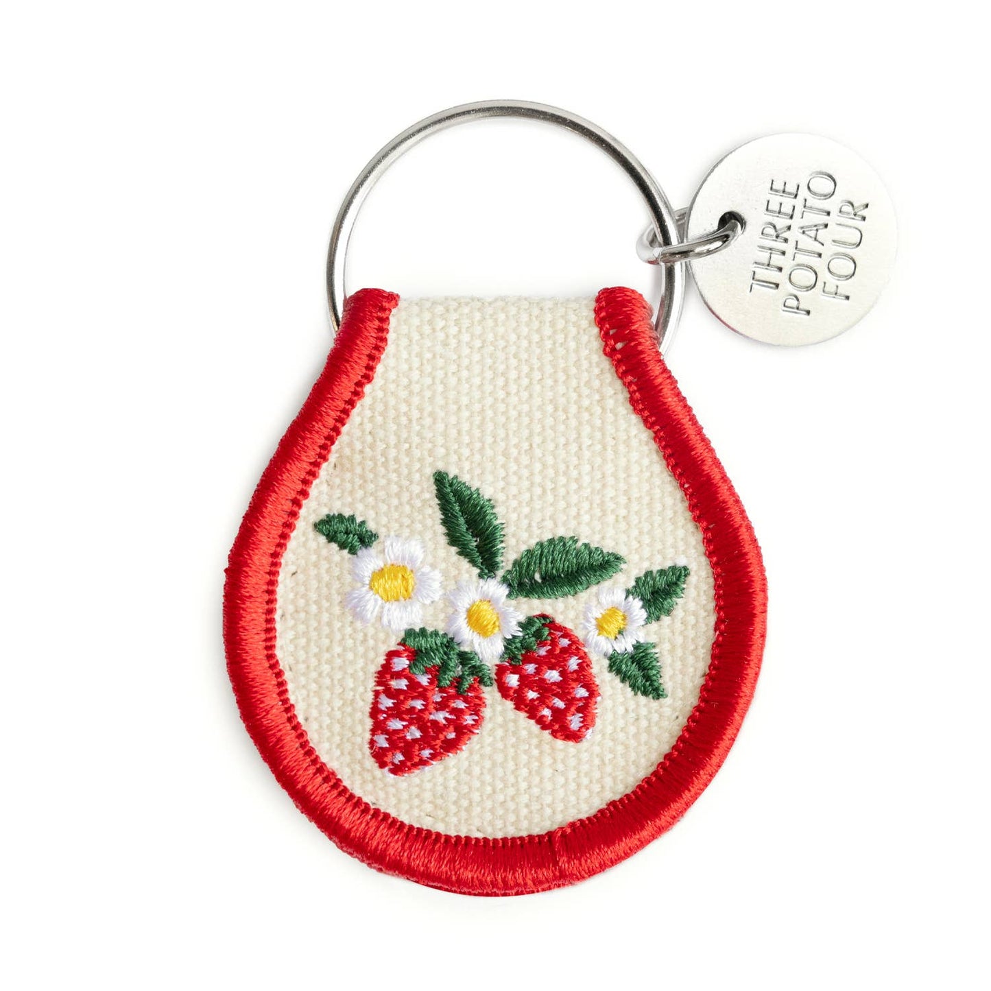 Embroidered Patch Keychains