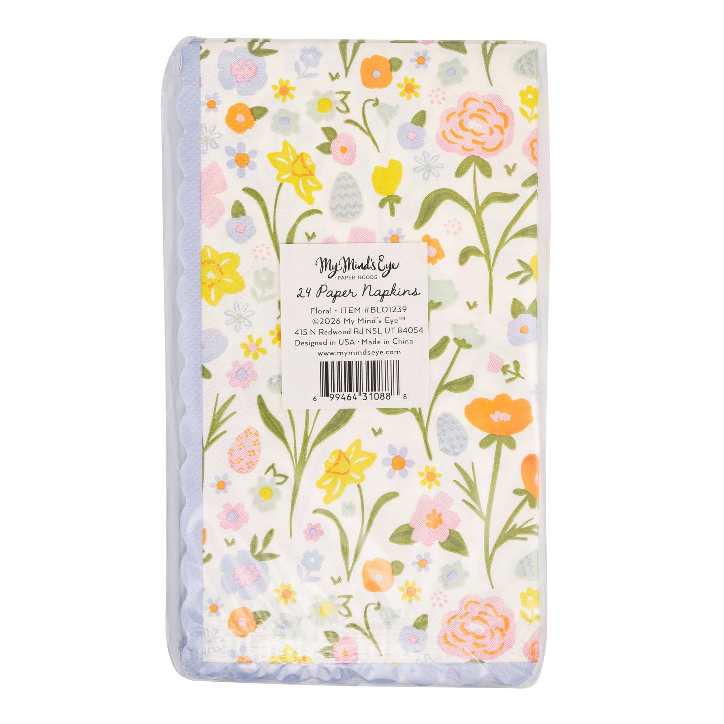 BLO1239 - Blossom Floral Dinner Napkin