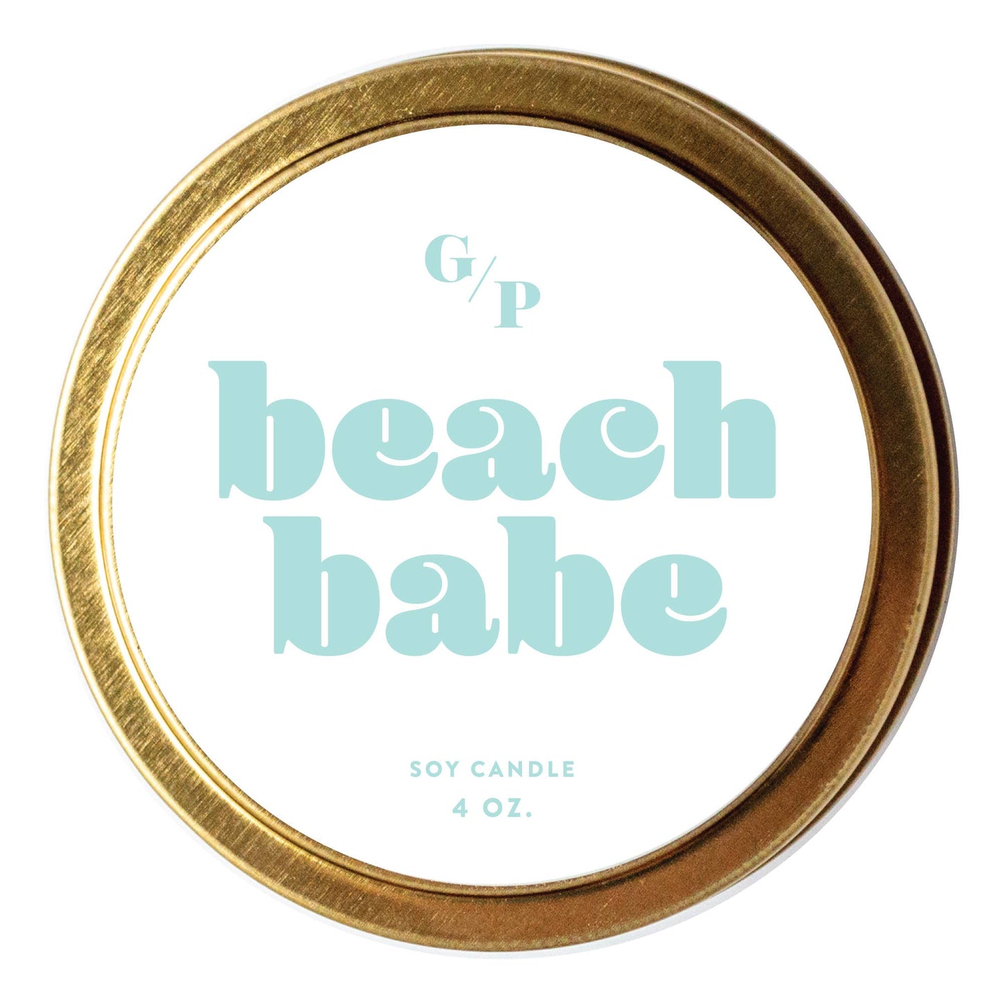 Beach Babe Just Because 4 oz. Candle Tin