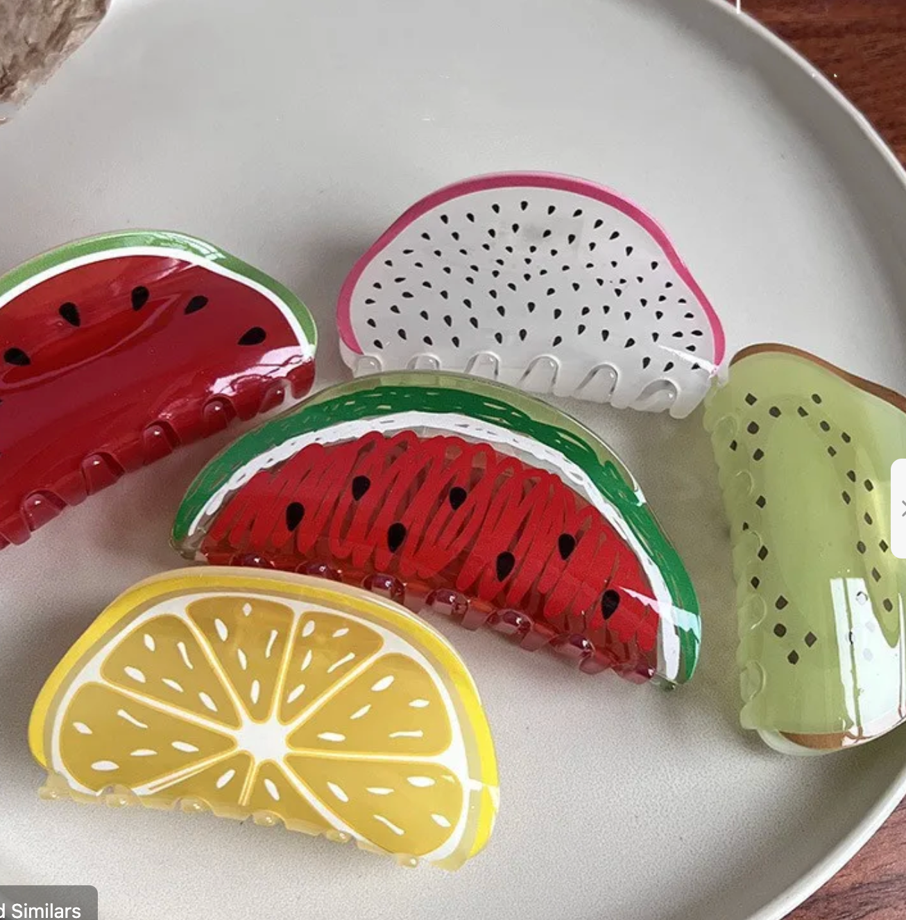 Fruit Hair Clips