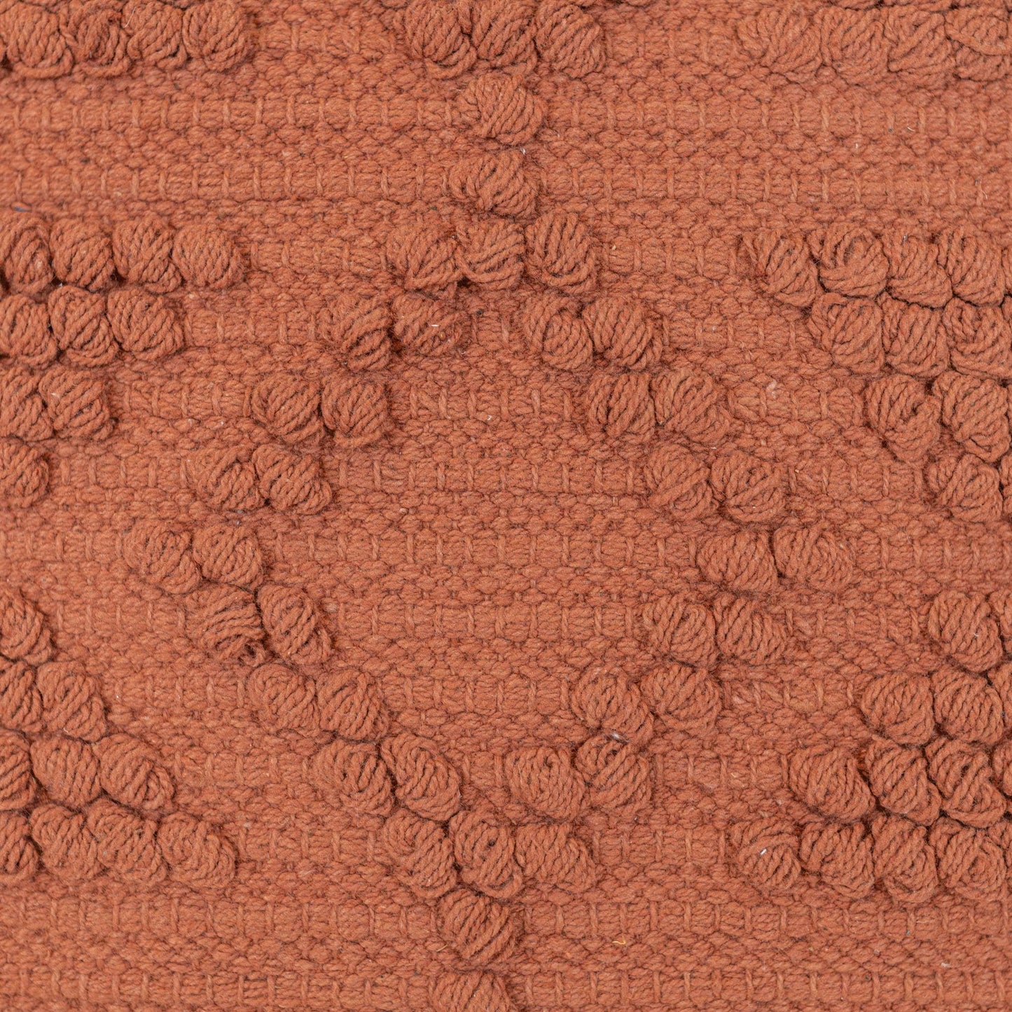 Rosa 20x20 Rust Southwest Geo Filled Pillow Cotton