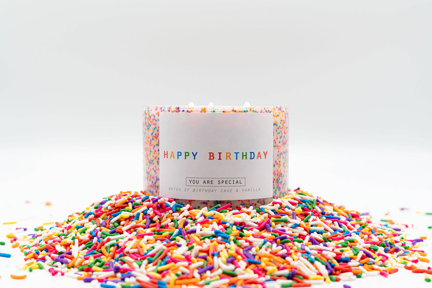 3 Wick Happy Birthday - 15 oz Soy Candle