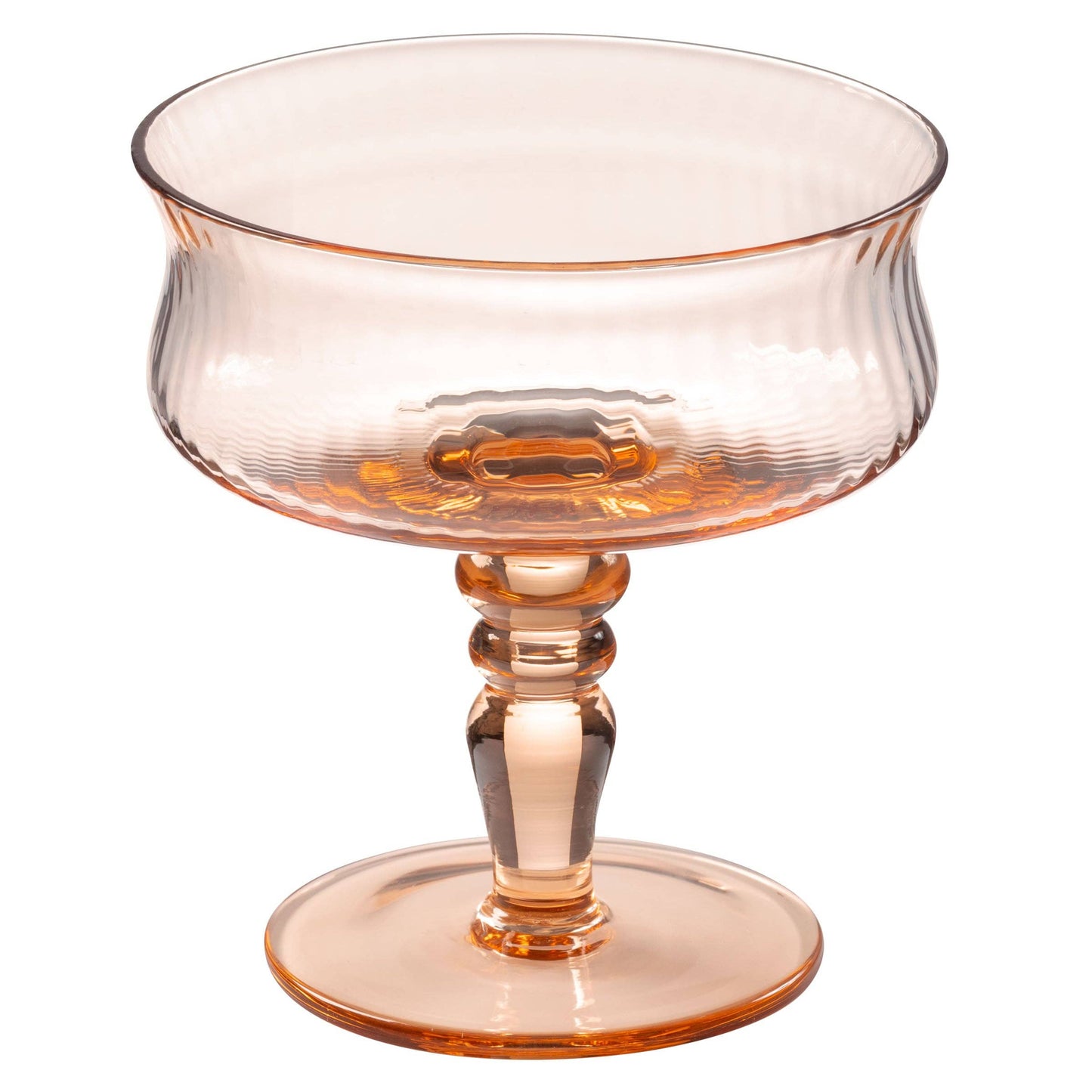 Vintage Coupe Glass: Mint