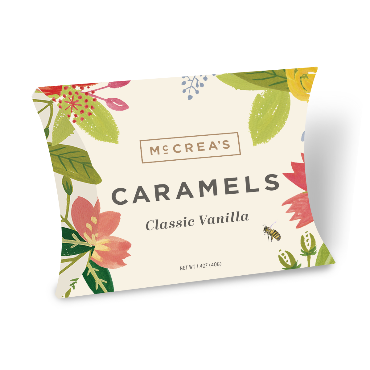 Caramels Pillow Box - Spring Flowers (Classic Vanilla) NEW!