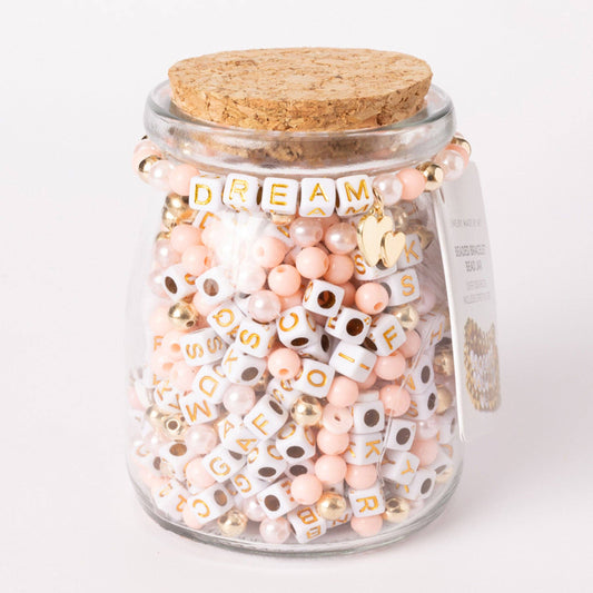 Blush DREAM Bead Jar