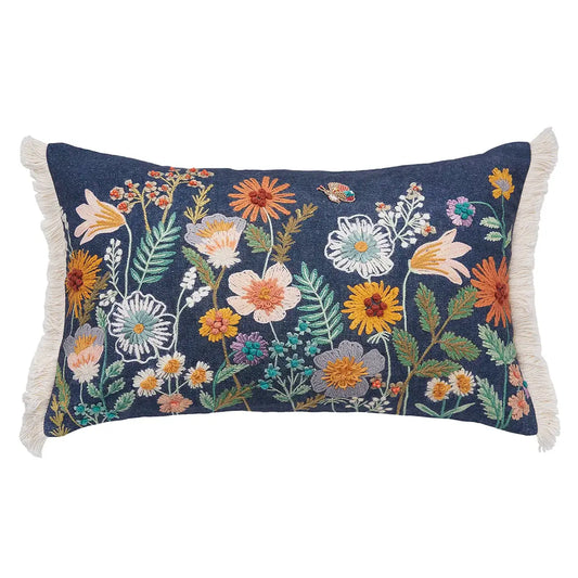 Queensgrove Floral Throw Pillow