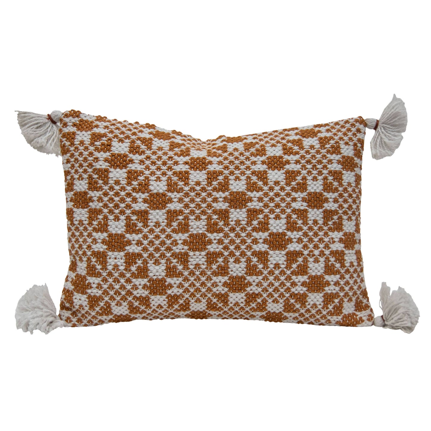 SALE-Bobbi 14x22 Orange Fall Decor Out/Indoor Filled Pillow
