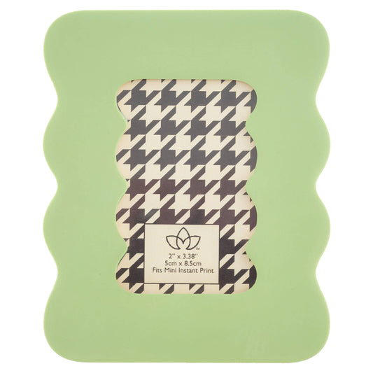 Resin Squiggle Mini Frame: Green