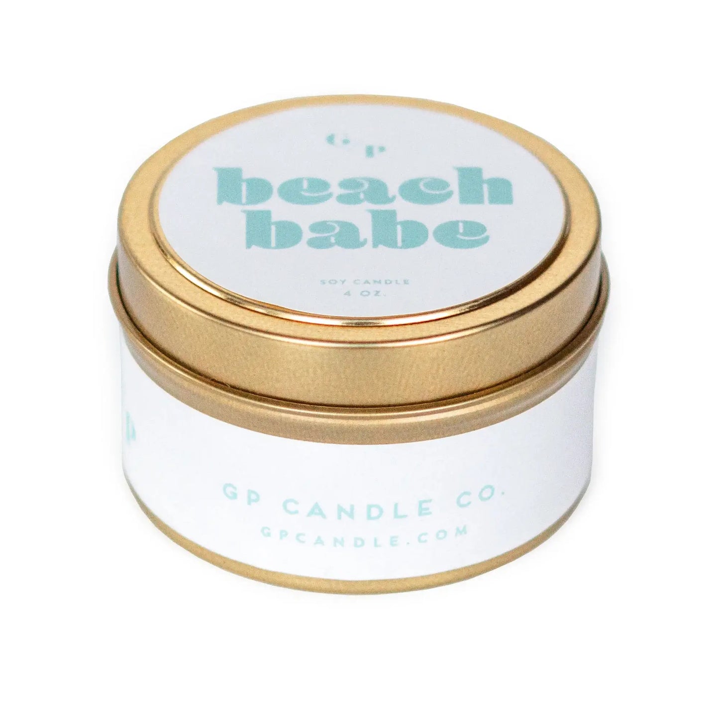 Beach Babe Just Because 4 oz. Candle Tin