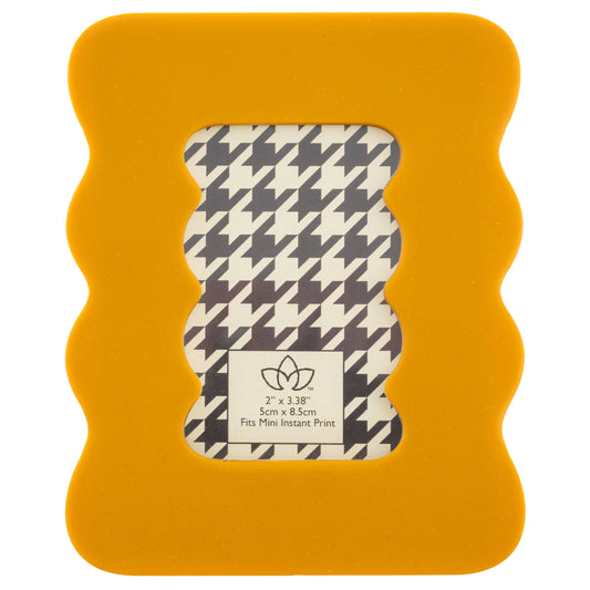 Resin Squiggle Mini Frame: Ochre
