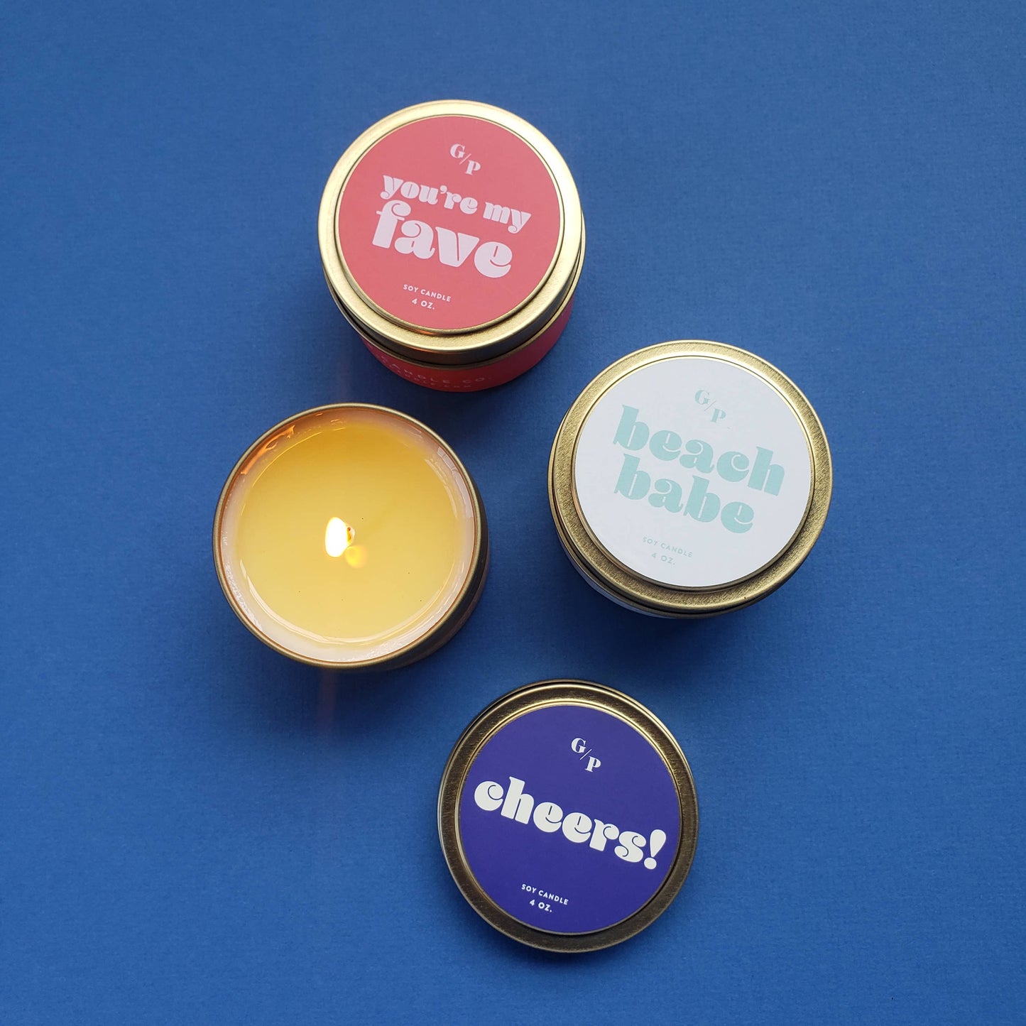 Beach Babe Just Because 4 oz. Candle Tin