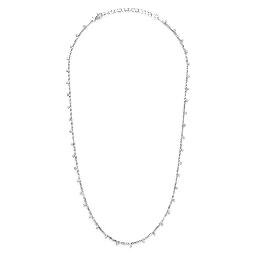 Tiny Dot Necklace: Gold