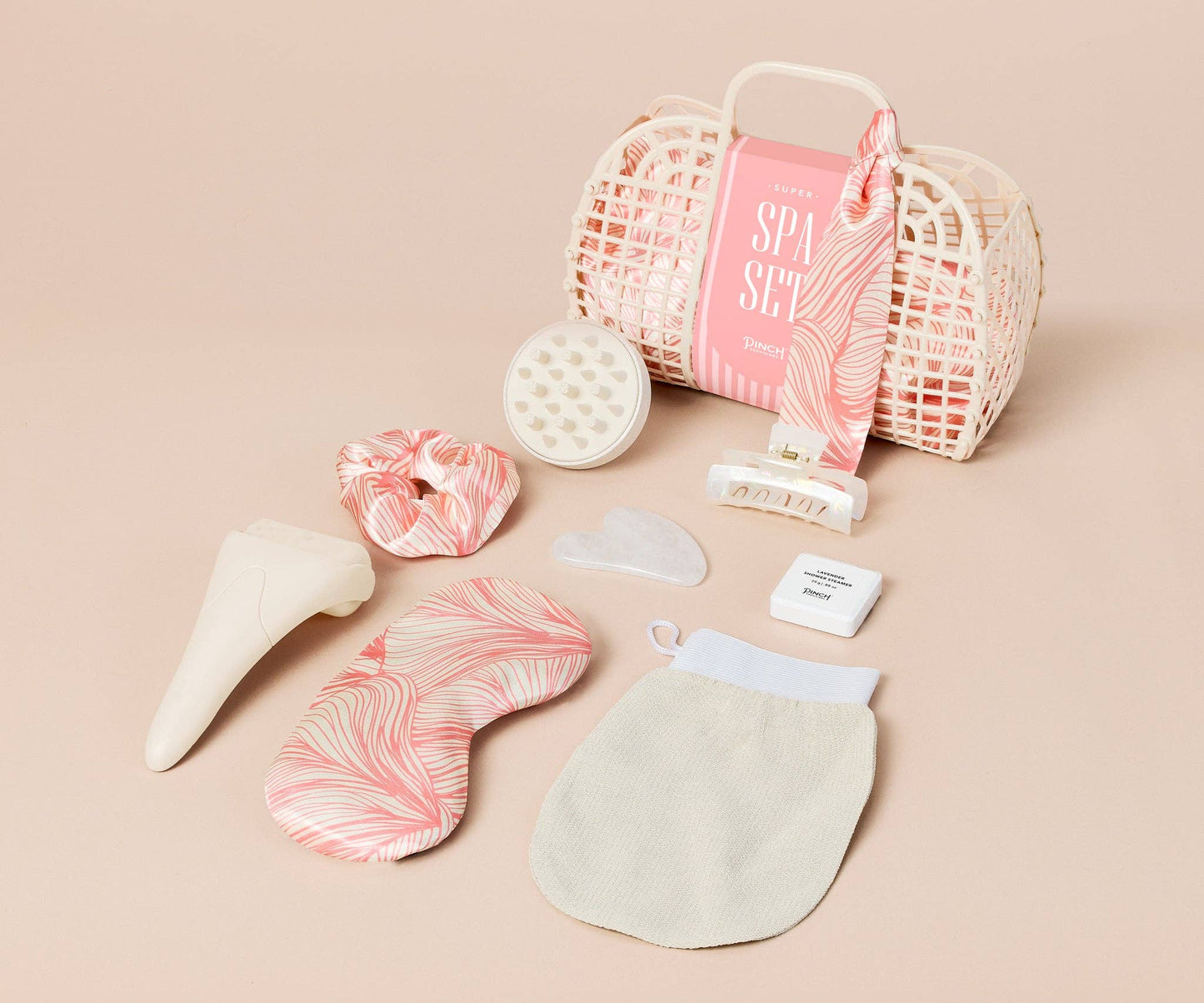 Super Spa Set | Coral, Self-Care, Wellness, Valentines Gift