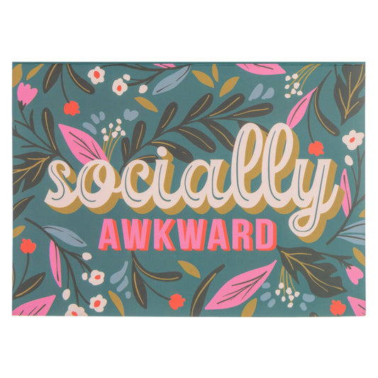Sticky Note Booklet: Socially Awkward