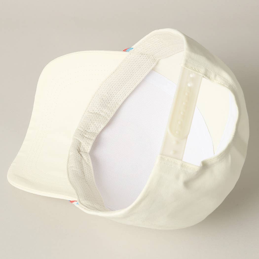 Oh Hey Sunshine Embroidery Patch Trucker Hat: Pink / ONE SIZE