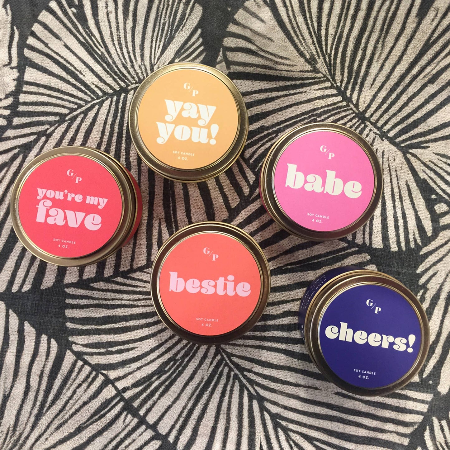 Bestie Just Because 4 oz. Candle Tin