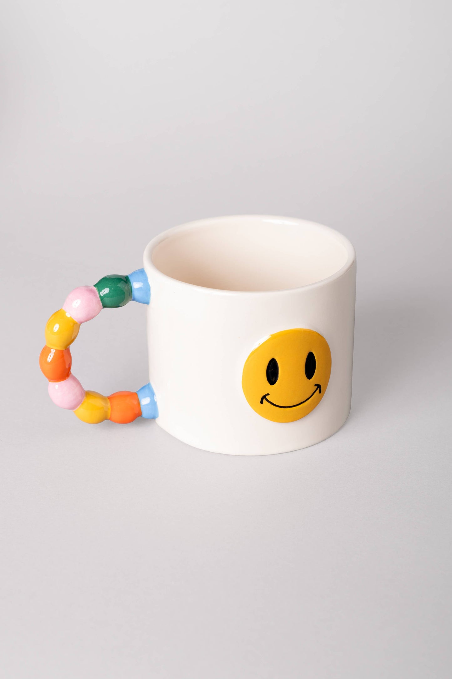 Novelty Ceramic Mug, Smiley Face