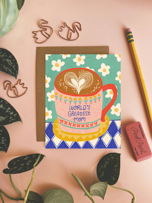 World's Greatest Mom | Mother's Day Card | Coffee Mug
