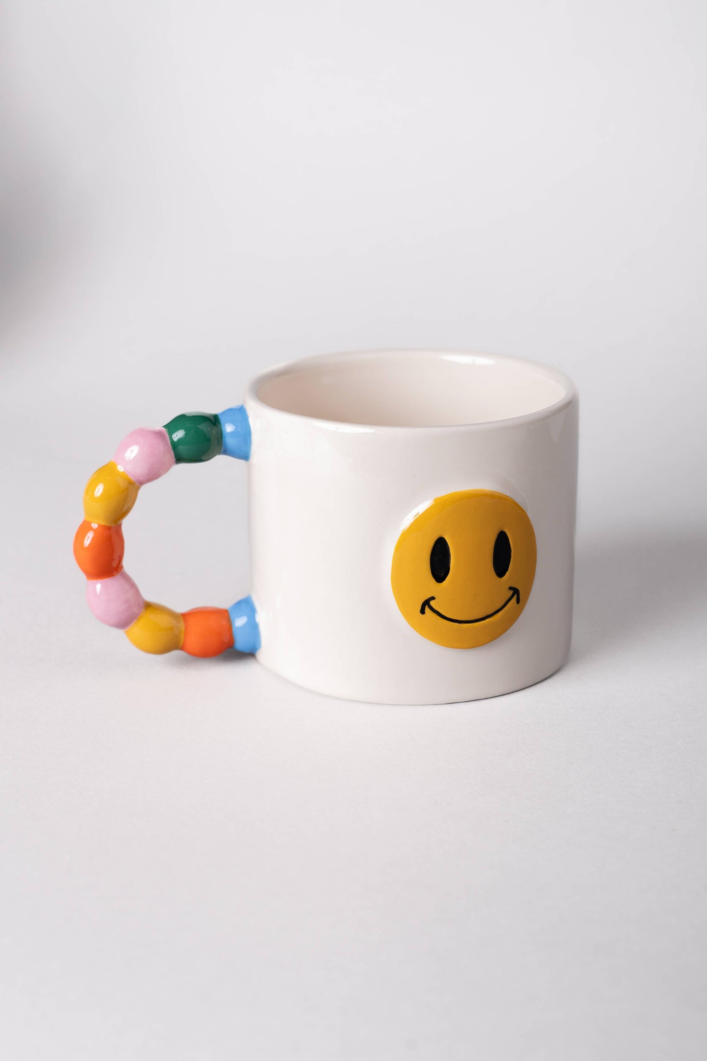 Novelty Ceramic Mug, Smiley Face