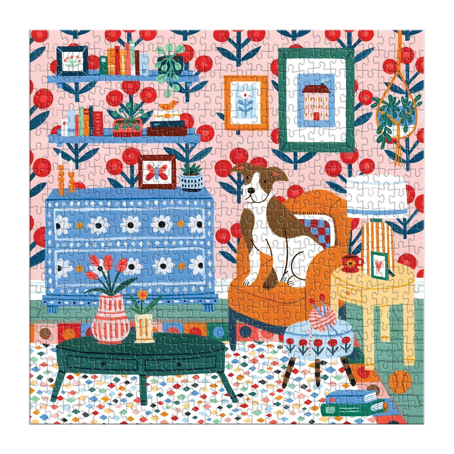 Pattern & Petal 500 Piece Puzzle
